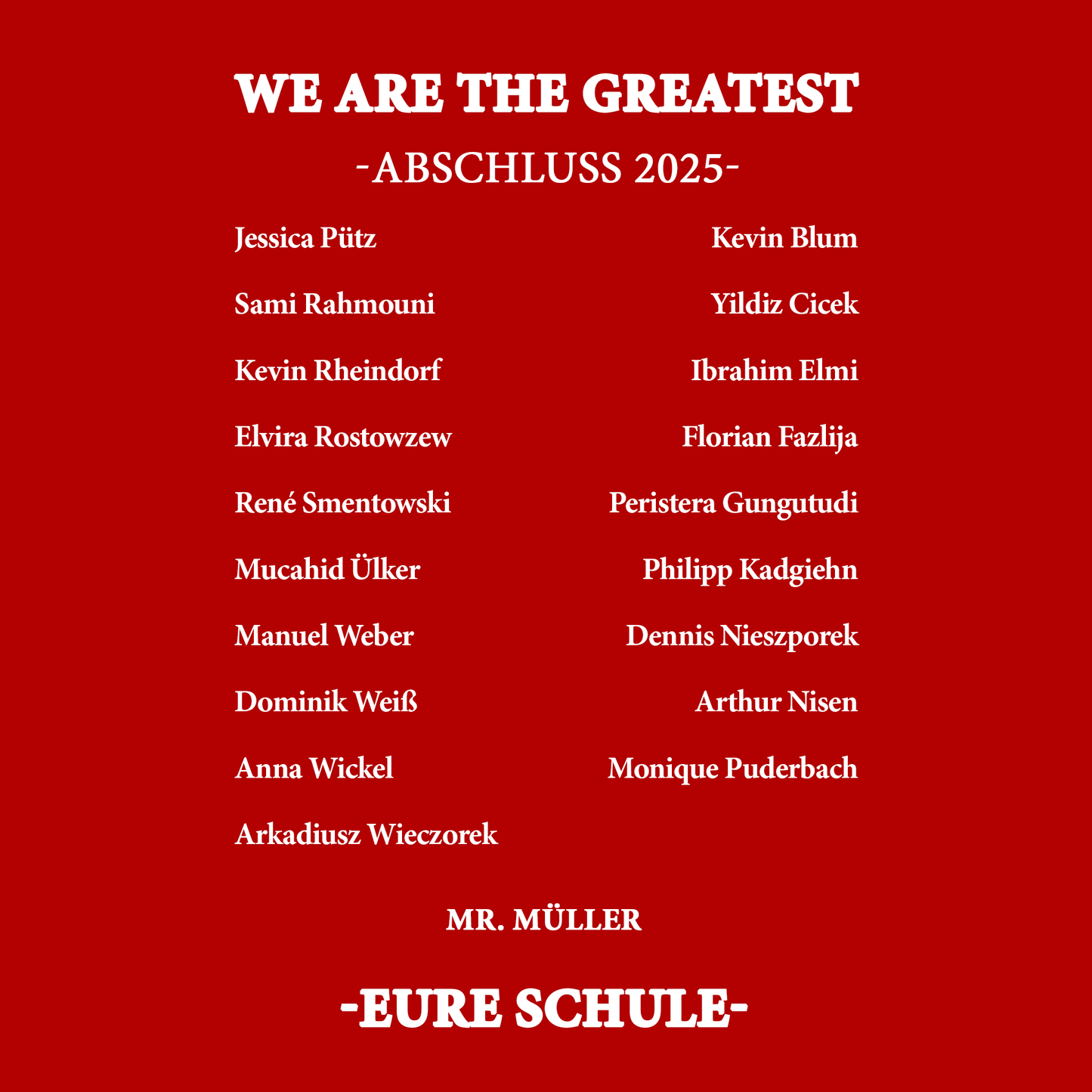 118 - Make your Life great again